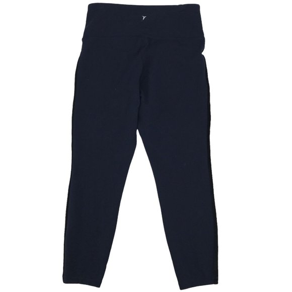 Old Navy Pants - Old Navy Women's Blue Elastic Waist Pull On Active Athletic Cropped Leggings M